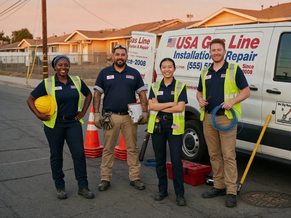 Gas Line Installation company in Harrison Township, MI